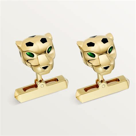 cartier panthere cufflinks